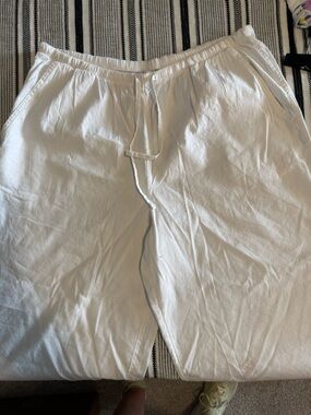 Athleta wide leg pants